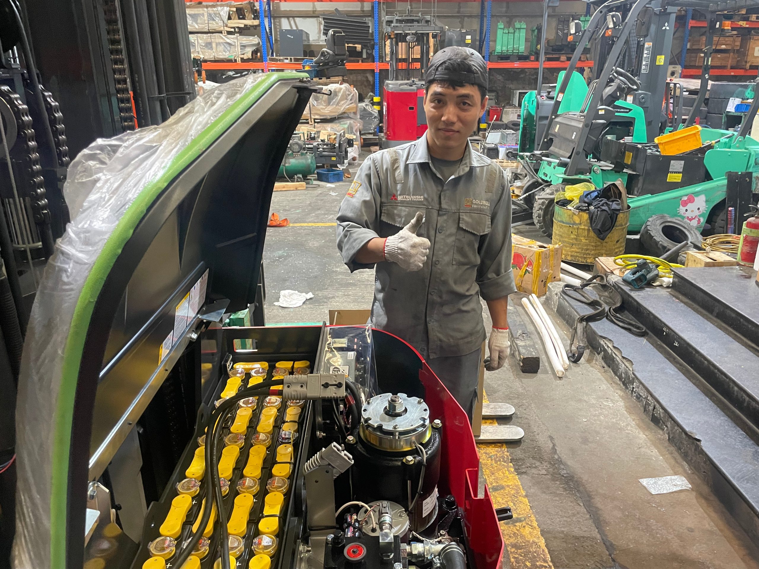 QUY TRÌNH BẢO DƯỠNG XE NÂNG DẦU ĐỊNH KỲ CHUẨN KỸ THUẬT (500h - 2000h) 2 quy trình bảo dưỡng xe nâng dầu định kỳ